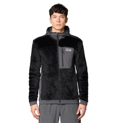 ジャケット・アウター ACRONYM Polartec High Loft Hood Mountain Hardwear Men's Polartec High Loft Hoody, Black, Volcanic